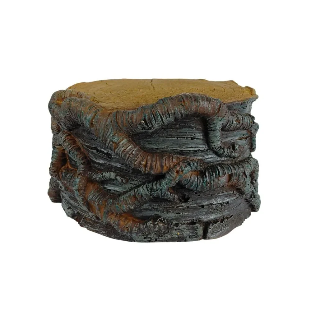 Lemax 74638 Spooky Hollow Tree Trunk Platform Display 2007 Retired Original Box